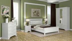 Комод 4 ящ  ГРАЦИЯ (лак) Белый / Белый (БМ) в Ревде - revda.mebel-e96.ru