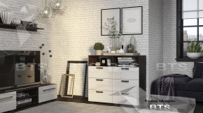 Комод Азаро Венге/Белый глянец (БТС) в Ревде - revda.mebel-e96.ru