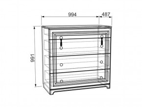 Комод Белла (Мебельсон) в Ревде - revda.mebel-e96.ru