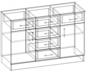 Комод К1200 2Д серия София в Ревде - revda.mebel-e96.ru