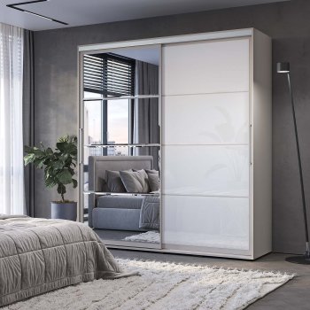 Шкаф-купе Крафт-6 кашемир 2000 мм (БТС) в Ревде - revda.mebel-e96.ru
