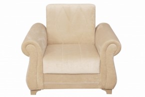 Кресло для отдыха Порто (микровельвет какао / микровельвет крем) в Ревде - revda.mebel-e96.ru