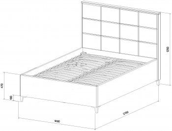 Кровать с подъемным механизмом Мега беж (Лин) в Ревде - revda.mebel-e96.ru