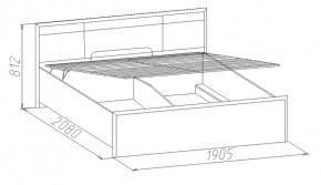 Кровать Амели с подъемным механизмом 1400*2000 в Ревде - revda.mebel-e96.ru