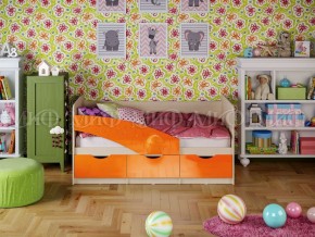 Кровать Бабочки (Оранжевый металлик) 1800 в Ревде - revda.mebel-e96.ru