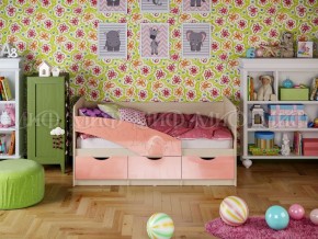 Кровать Бабочки (Розовый металлик) 1600 в Ревде - revda.mebel-e96.ru
