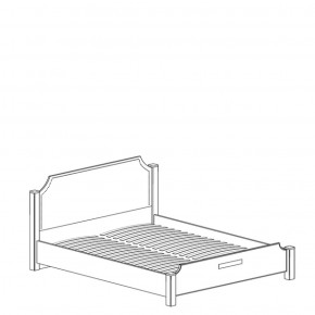 Кровать двойная 1600 Адель 452 (Яна) в Ревде - revda.mebel-e96.ru