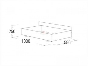 Кровать двойная Ольга 1Н + 2-а ящика (1600*2000) в Ревде - revda.mebel-e96.ru