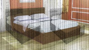 Кровать интерьерная Лита с латами 1400*2000 в Ревде - revda.mebel-e96.ru