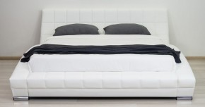 Кровать интерьерная Оливия 1600 (белый) (НиК) в Ревде - revda.mebel-e96.ru