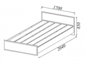 Кровать Классика 1600 в Ревде - revda.mebel-e96.ru