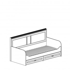 Кровать одинарная с ящиками Белла 250 (Яна) в Ревде - revda.mebel-e96.ru