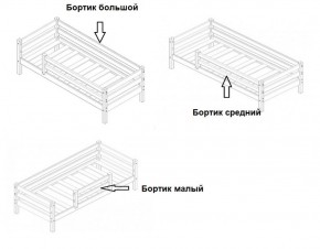 Кровать одноярусная Сонечка (800*1900) модульная в Ревде - revda.mebel-e96.ru