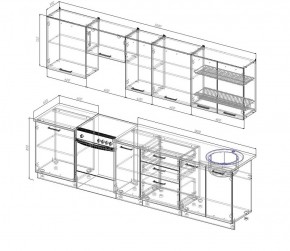 Кухонный гарнитур Лада 3000 в Ревде - revda.mebel-e96.ru