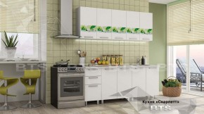Кухонный гарнитур Скарлетт 2.0 (БТС) белый в Ревде - revda.mebel-e96.ru | фото