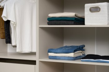 Гардеробная/шкаф 4000 мм Ларго №4 Кашемир (Миф) в Ревде - revda.mebel-e96.ru