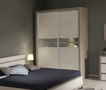 Шкаф-купе 1750 мм 2-х дверный Лацио (СБК) в Ревде - revda.mebel-e96.ru