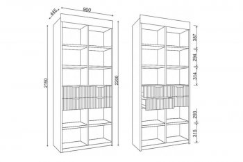 Набор детской мебели Лавис модульный белый софт (ДСВ) в Ревде - revda.mebel-e96.ru