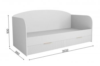 Набор детской мебели Лавис модульный белый софт (ДСВ) в Ревде - revda.mebel-e96.ru