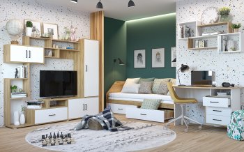 Набор детской мебели Лайт, модульный комп.2 (Гор) в Ревде - revda.mebel-e96.ru