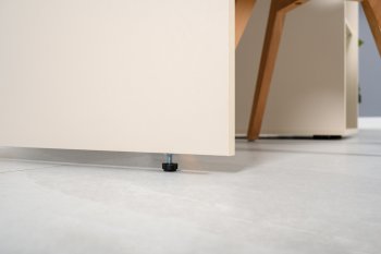 Стол письменный Лайт 12.163. сатин (Моби) в Ревде - revda.mebel-e96.ru