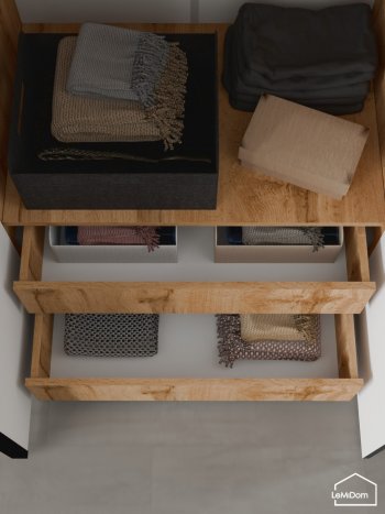 Шкаф с антресолью 1200 мм Linnea MHR-3A-2 2450х1200х510 (ДВ-М 11.1.25) в Ревде - revda.mebel-e96.ru