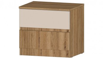 Тумба прикроватная Ленора вотан/кашемир (Лин) в Ревде - revda.mebel-e96.ru
