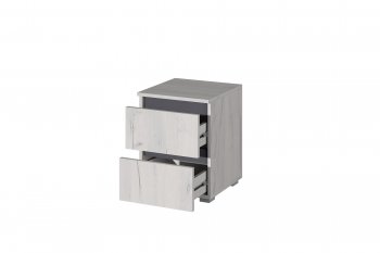 Спальный гарнитур Лиана графит, модульный (Зарон) в Ревде - revda.mebel-e96.ru