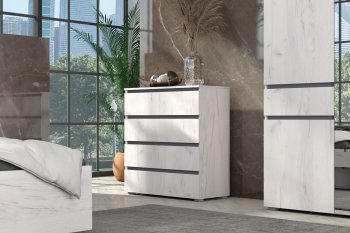 Комод Лиана графит (Зарон) в Ревде - revda.mebel-e96.ru