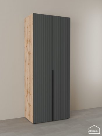Шкаф Linnea MHR-2 2050х800х510 (ДВ-М 11.1.25) в Ревде - revda.mebel-e96.ru
