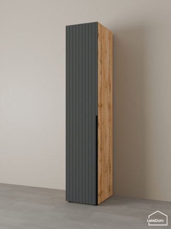 Шкаф Linnea MHR-1-2 2050х400х510 (ДВ-М 11.1.25) в Ревде - revda.mebel-e96.ru