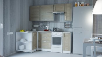 Кухонный гарнитур Лира прайм 1300х2100 мм (Герда) в Ревде - revda.mebel-e96.ru