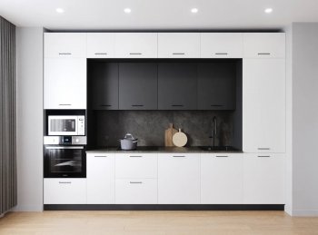 Кухонный гарнитур Лофт 3400 мм (Санвут) в Ревде - revda.mebel-e96.ru