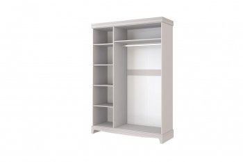 Шкаф 1500 мм распашной ШР-3 Лорето, льняной (БМ) в Ревде - revda.mebel-e96.ru