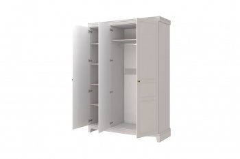Шкаф 1500 мм распашной ШР-3 Лорето, льняной (БМ) в Ревде - revda.mebel-e96.ru
