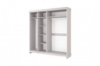 Шкаф 2000 мм распашной ШР-4 Лорето, льняной (БМ) в Ревде - revda.mebel-e96.ru