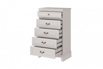Комод 5 ящиков Лорето льняной (БМ) в Ревде - revda.mebel-e96.ru