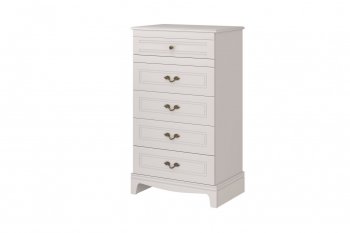 Комод 5 ящиков Лорето льняной (БМ) в Ревде - revda.mebel-e96.ru
