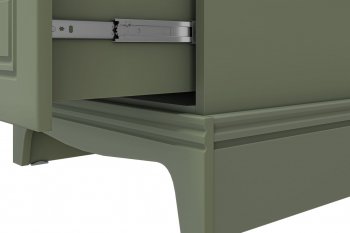 Тумба прикроватная Лорето зеленый самшит (БМ) в Ревде - revda.mebel-e96.ru