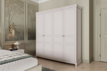 Спальный гарнитур Лорето, модульный, льняной (БМ) в Ревде - revda.mebel-e96.ru
