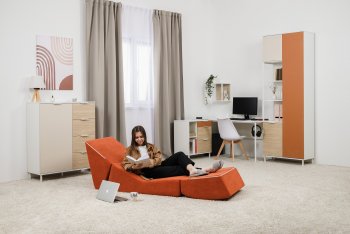 Кресло Марвэл террокотовая (Моби) в Ревде - revda.mebel-e96.ru