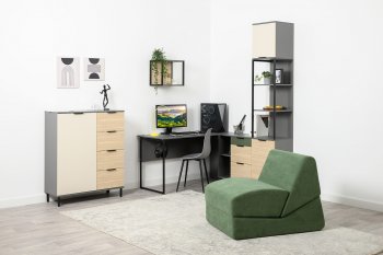 Набор детской мебели Марвэл модульный, сер. (Моби) в Ревде - revda.mebel-e96.ru