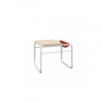 Стол журнальный Марвэл 12.122 белый (Моби) в Ревде - revda.mebel-e96.ru