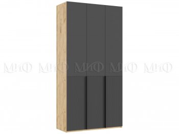 Шкаф 1200 мм Марвэл с доп. ящиками, крафт/графит (Миф) в Ревде - revda.mebel-e96.ru
