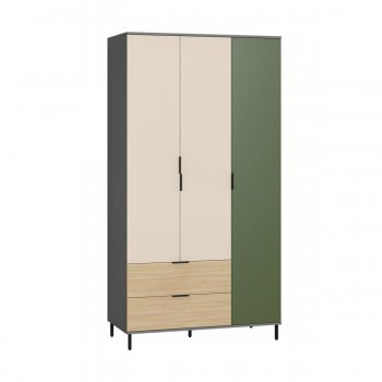 Шкаф 1200 мм Марвэл 16.317.03 зеленый (Моби) в Ревде - revda.mebel-e96.ru