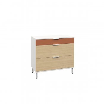 Комод Марвэл 16.234.03 бел (Моби) в Ревде - revda.mebel-e96.ru