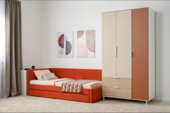 Набор детской мебели Марвэл модульный, бел. (Моби) в Ревде - revda.mebel-e96.ru