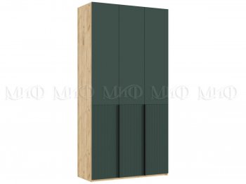 Шкаф 1200 мм Марвэл с доп. ящиками, крафт/грин (Миф) в Ревде - revda.mebel-e96.ru