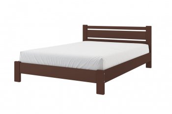 Кровать из массива Милс орех (БМ) в Ревде - revda.mebel-e96.ru