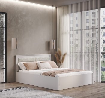 Кровать с подъемным механизмом Монако КР-16 Кашемир (БТС) в Ревде - revda.mebel-e96.ru